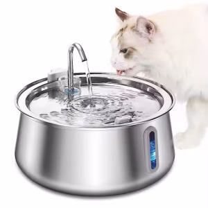 Valsam Vet Stainless Steel Water Fountain