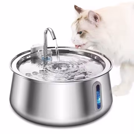 Valsam Vet Stainless Steel Water Fountain